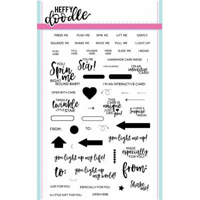 Heffy Doodle Clear Stamps - Interactively Yours